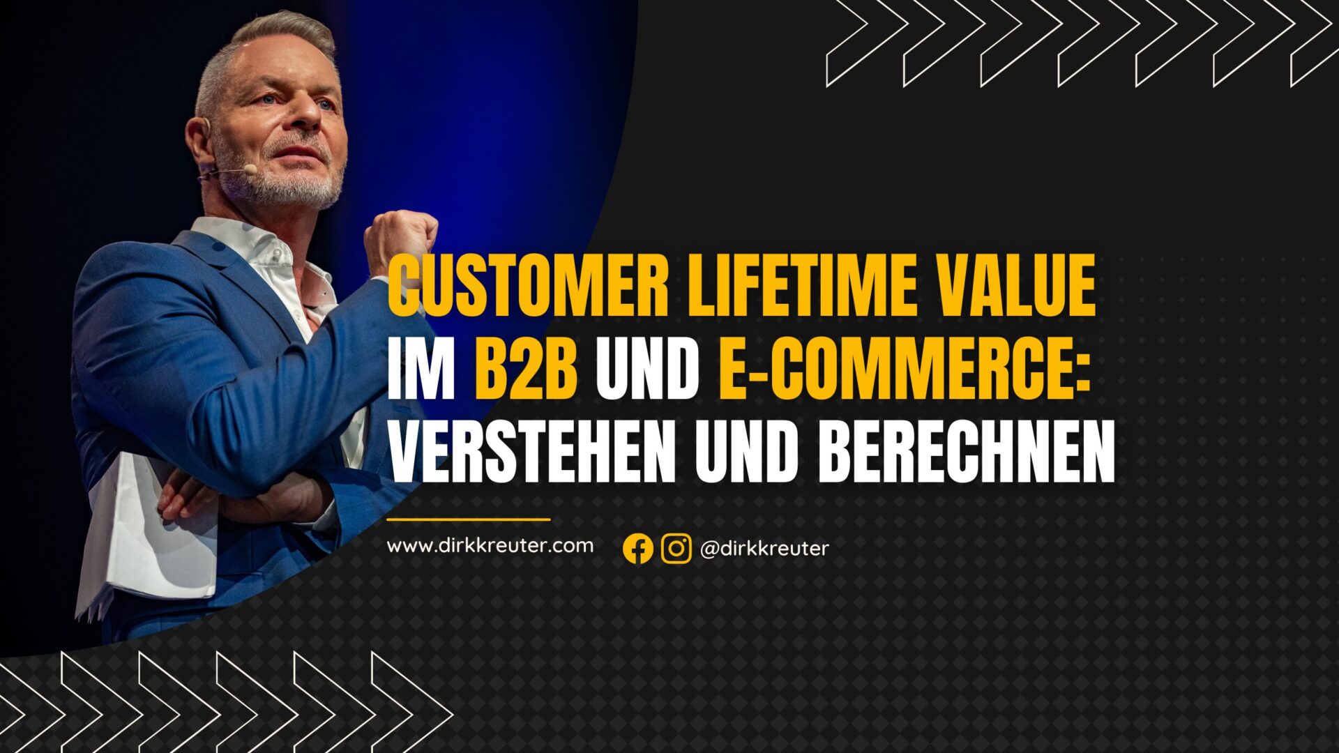 Titelbild mit dem Titel Customer Lifetime Value im B2B und E-Commerce: Verstehen und berechnen